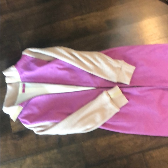 Lavender an Tan Peacoat. - Picture 4 of 8